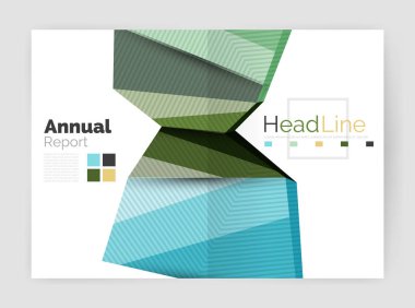 İş yıllık rapor arka