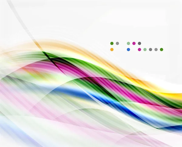 Vektör parlak dalga arka plan — Stok Vektör