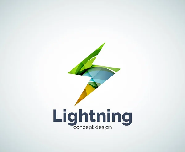 Plantilla de logotipo Lightning — Archivo Imágenes Vectoriales