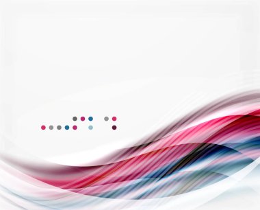 Vektör parlak dalga arka plan