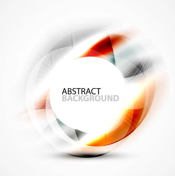 Vector abstract blurred swirl — Stock Vector