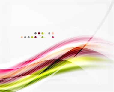 Modern yüksek teknoloji parlak cam dalga