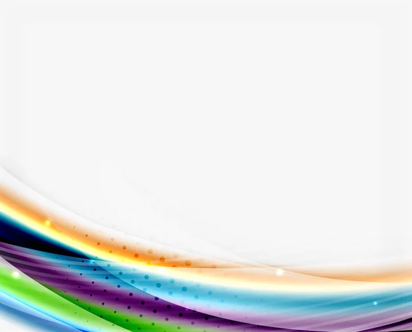 Modèle d'onde de soie lisse — Image vectorielle