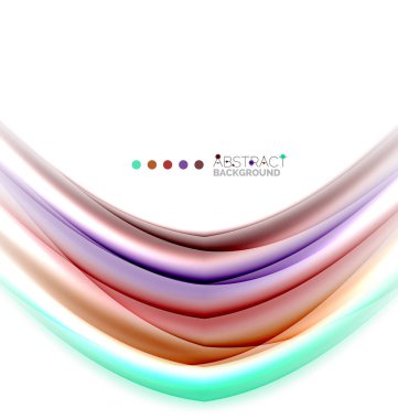 soyut dalgası şablonu