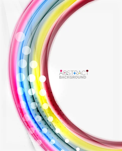 Kleurrijke wazig strepen, abstracte achtergrond — Stockvector