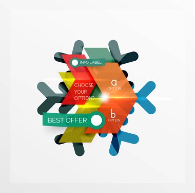 Vektör satış Noel afiş şablon