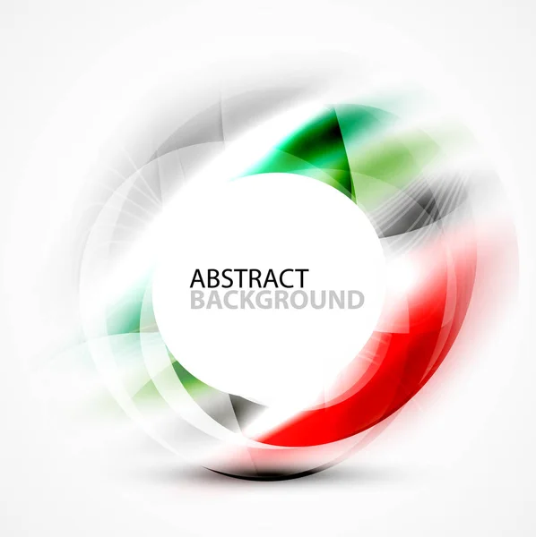 Vector abstract blurred swirl — Stock Vector