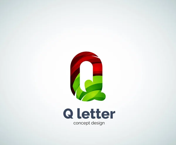 Carta Q logotipo — Vetor de Stock
