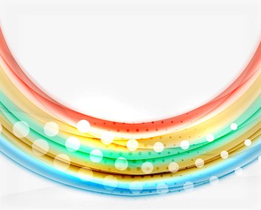 Renkli çizgiler, arka plan bulanık