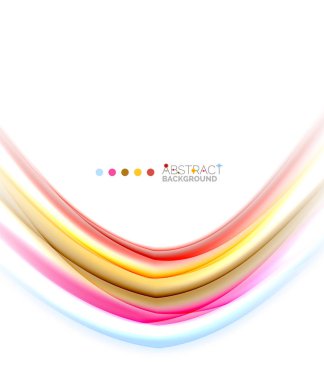 soyut dalgası şablonu