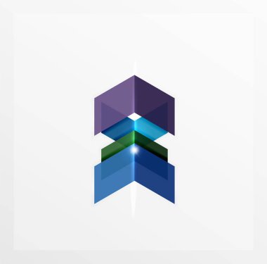 İş kağıt Infographic şablonları