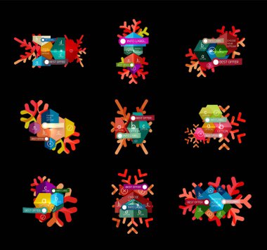 Satılık Noel Etiketler ve stickerlar