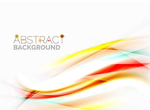 Onda fondo abstracto — Vector de stock