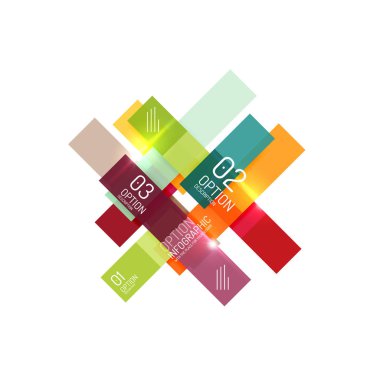 Vektör iş infographics, seçeneği belirleyin