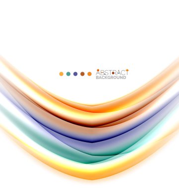 soyut dalgası şablonu