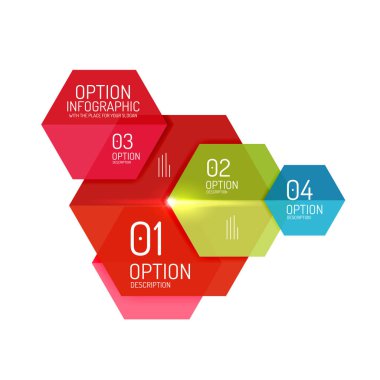 Infographic kağıt düzeni tasarım şablonları