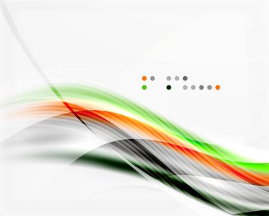 Vektör parlak dalga arka plan