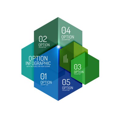 Infographic kağıt düzeni tasarım şablonları