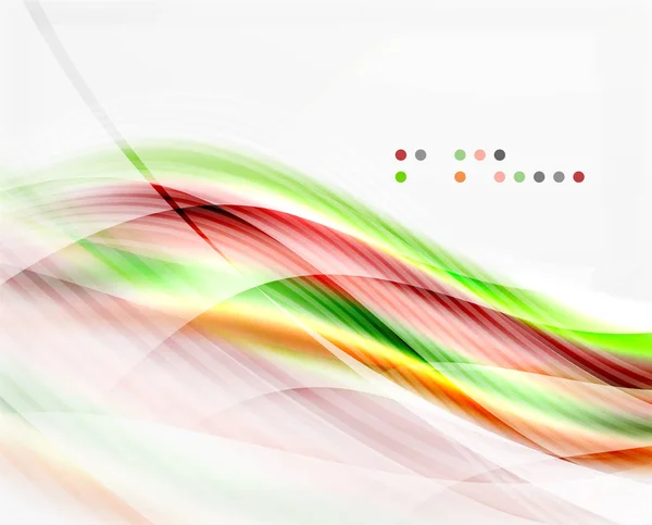 Vektor lesklé vlny abstraktní pozadí — Stockový vektor