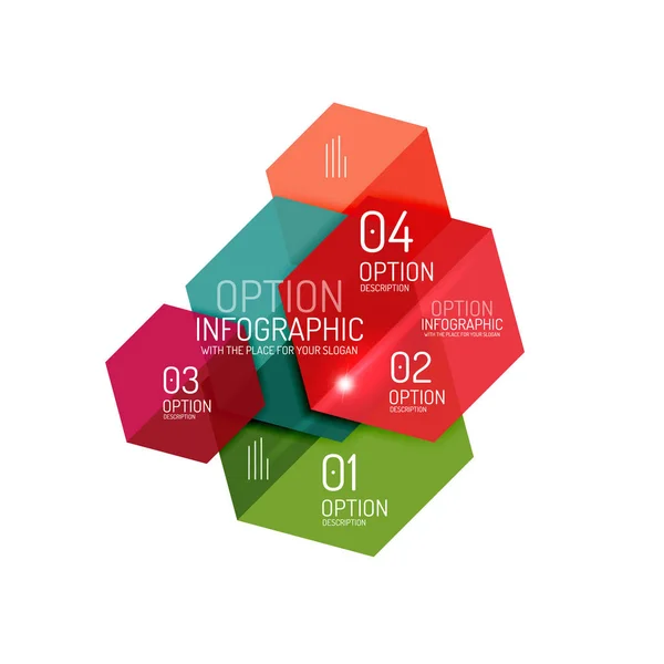 Infographic afiş düzenleri — Stok Vektör