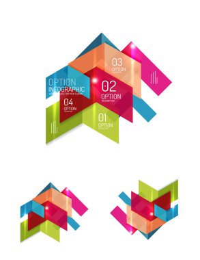 Kağıt Infographic elemanları