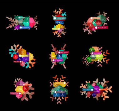 Satılık Noel Etiketler ve stickerlar