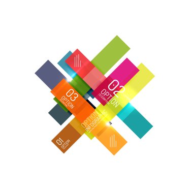 Vektör iş infographics, seçeneği belirleyin