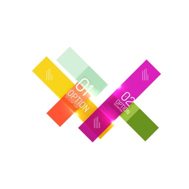 Vektör iş infographics, seçeneği belirleyin