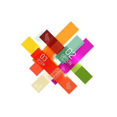 Vektör iş infographics, seçeneği belirleyin