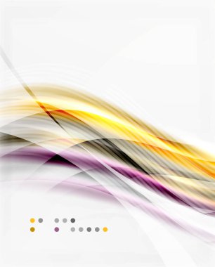 Vektör parlak dalga arka plan