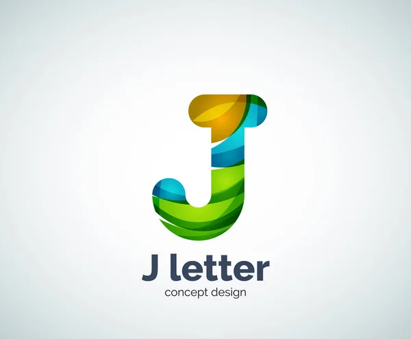 Logotipo letra J — Vetor de Stock