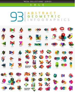 İnfographics mega toplama