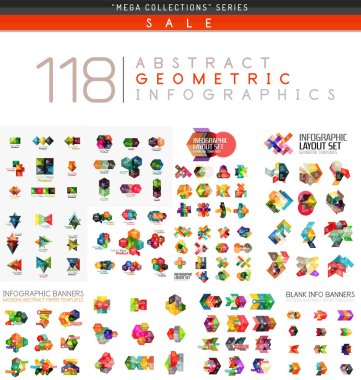 İnfographics mega toplama