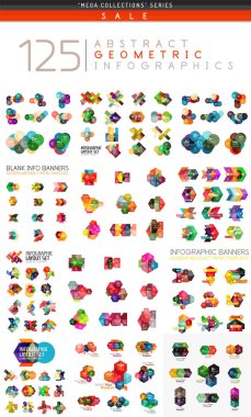 İnfographics mega toplama