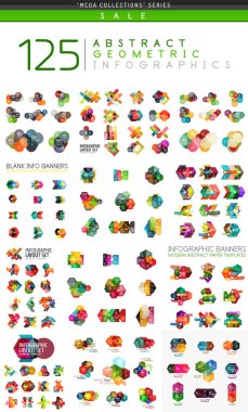 İnfographics mega toplama