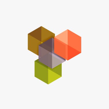 Boş geometrik soyut iş şablonları, altıgen düzenleri