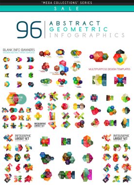 İnfographics mega toplama