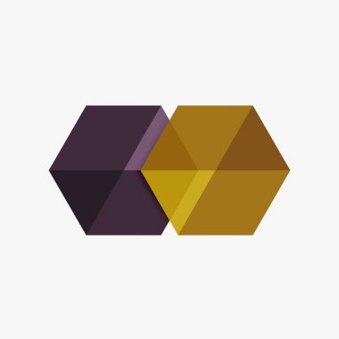 Boş geometrik soyut iş şablonları, altıgen düzenleri