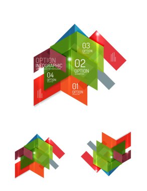 Kağıt Infographic elemanları