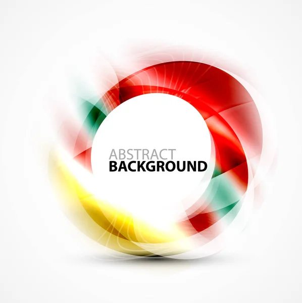 Colorful abstract circle banner — Stock Vector