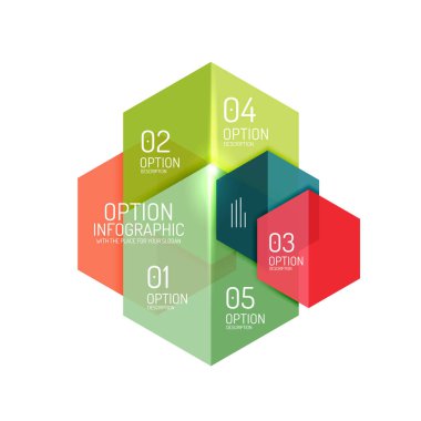 iş Infographic tasarım şablonu