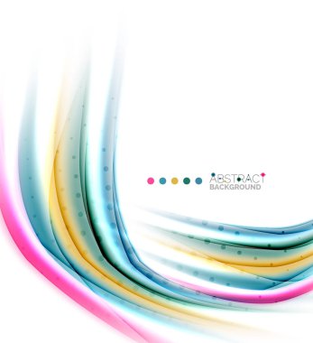 soyut dalgası şablonu