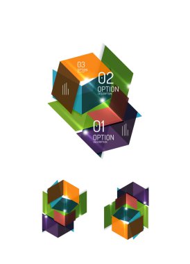 Kağıt Infographic elemanları