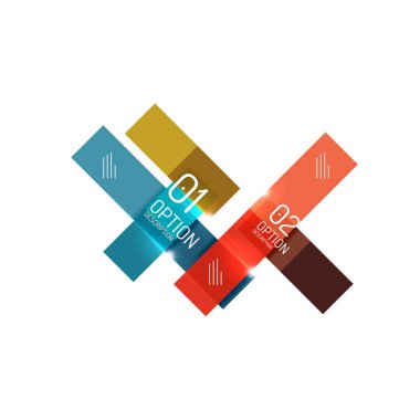 Geometrik arka plan, renkli öğeleri