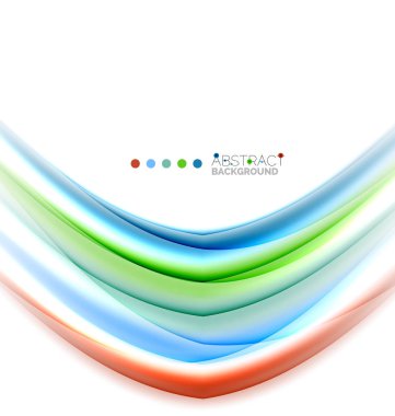 soyut dalgası şablonu