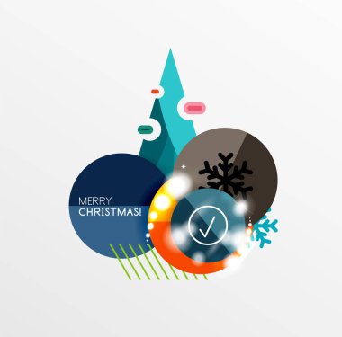 Vektör Noel etiket veya fiyat etiketi etiket