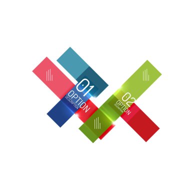 Geometrik arka plan, renkli öğeleri