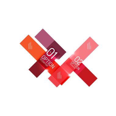 Geometrik arka plan, renkli öğeleri