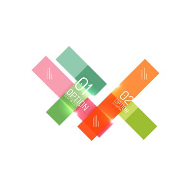 Geometrik arka plan, renkli öğeleri