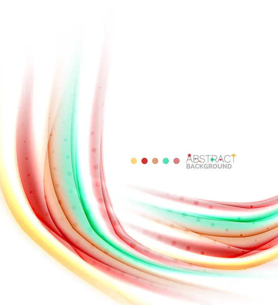Rayures floues colorées, fond abstrait — Image vectorielle